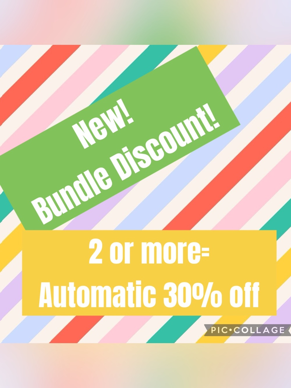 New! 30% off 2+